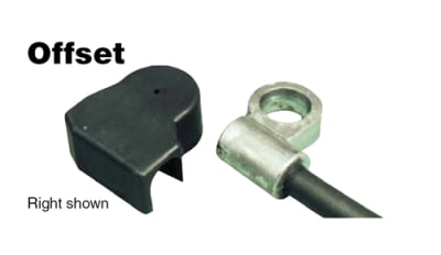 215815-005B QuickCable Black/Right Leadhead Shroud 90-1 Hole