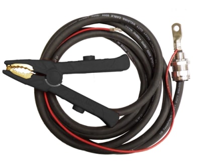 238-610-006 Solar Negative Cable/Clamp 1/0 Gauge 10' HT1224
