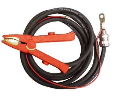 238-611-006 Solar Positive Cable/Clamp 1/0 Gauge 10' HT1224