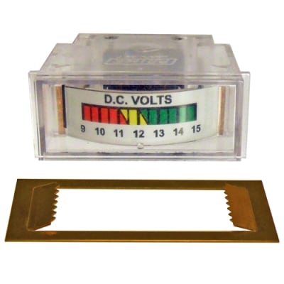 247-125-000 9-15 Volts DC Battery Voltmeter Status Meter (536915-001)