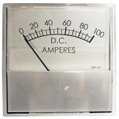 247-170-666 Christie Automotive Ammeter 100 Amp (Fast Charger) (535712-207.1)