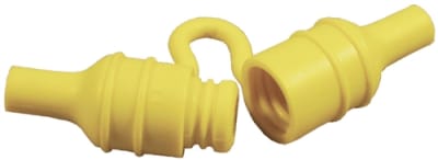 509640-001 QuickCable Nylon Crimp Type Yellow Fuse Holder (Each)