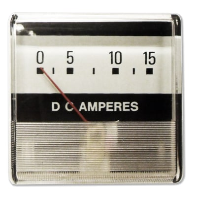 535711-202 Christie Ammeter Horizontal 0-15 Amp Range