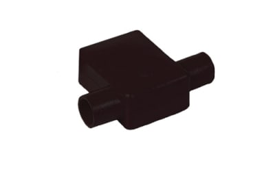 5725-005B QuickCable 1&2 GA Black Terminal Protector Flag