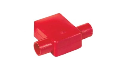 5725-005R QuickCable 1&2 GA Red Terminal Protector Flag