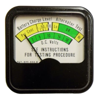 865-243-666 Voltmeter Horizontal 0-20 Volt With Battery Test Alternator Test  And Printed Circuit Board Assembly