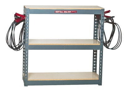 6086 Associated Battery Rack 10 Pair Leads