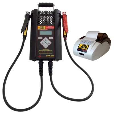 BVA-230PR Auto Meter Intelligent Hand Held Electrical System Analyzer with 120 Amp Load and PR-12 Printer