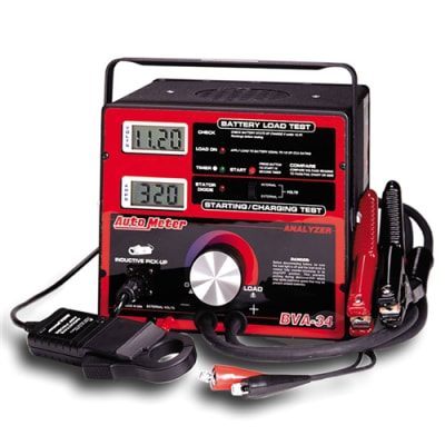 BVA-34 Auto Meter 800 Amp Variable Load Battery / Electrical System Tester 6-12-24 Volt (0-1600 CCA)