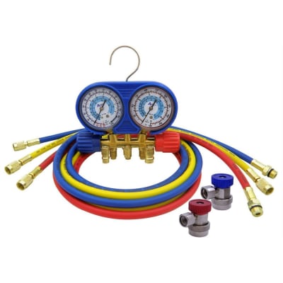 AM134BUQ CPS 134A Automotive Manifold Gauge Set With Protective Boot