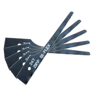 8940158776 Chicago Pneumatic Blade-Saw 24 Tooth Per Inch Set (5Pcs)
