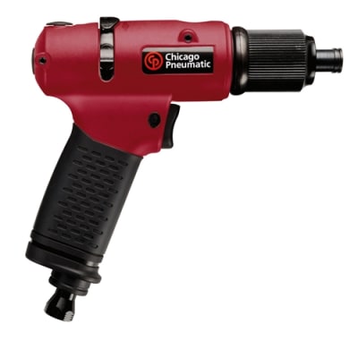 CP2612 Chicago Pneumatic 1/4" Female Hex Drive Quick Change Pistol Grip Screwdriver Cushion Clutch