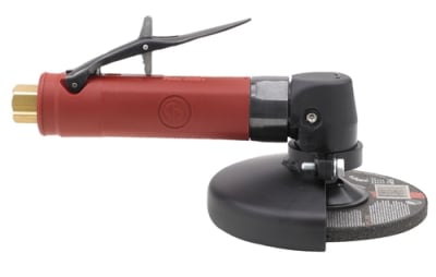 CP3019-13A4 Chicago Pneumatic 1/4" (6.35mm) Collet 0.5Hp 4" Disc Angle Grinder