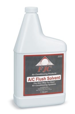 2032-1 FJC Inc. A/C System Flush Solvent Quart