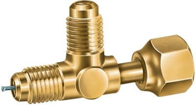 A31851 JB Industries 1/4" Swivel Nut Tee w/ Depressor on Run Access 3 Pack