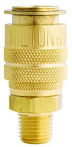 714 Milton Industries "M" Style 1/4" Male Body With Drag Guard