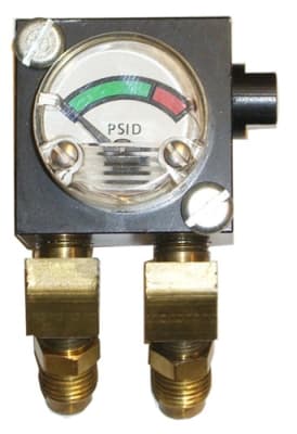 RA17125  Robinair Pressure Differential Filter Monitor