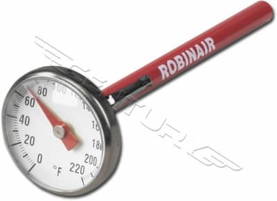 photo of 10945 Robinair Dial Thermometer 1-3/4" Face 0-220° F