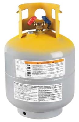 17506 Robinair 50lb. 1/4 Flare Refillable Refrigerant Tank
