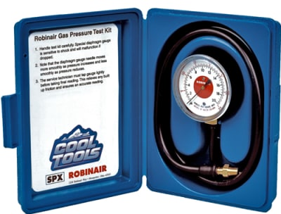 42160 Robinair Manifold Pressure Test Kit 0"-35" Water Column