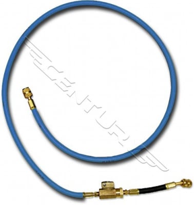 19298 Robinair 96 Blue Ball Valve End Enviro-Guard Hose R12 DISCONTINUED SEE RO19345