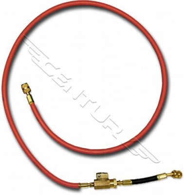 19296 Robinair 96 Red Ball Valve End Enviro-Guard Hose R12 DISCONTINUED SEE RO19300