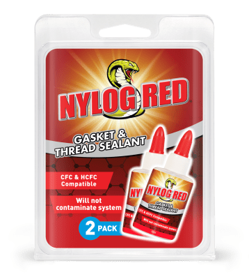 RT200RP Refrigeration Technologies NYLOG RED (CFC/HCFC Mineral or AB) Gasket - Thread Sealant (2-Pack)