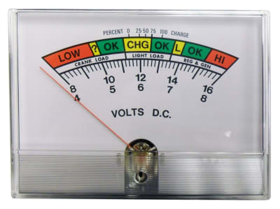 80594 Silver Beauty Voltmeter Testmeter For 8556