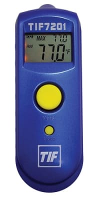 7201 TIF Non-Contact Infrared Pocket Thermometer 1:1 Ratio