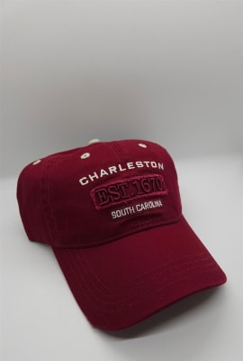 Distressed Est. Maroon