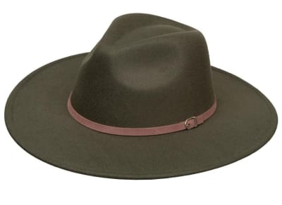 Karen Flat Brim Olive