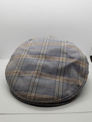 Plaid Driving Cap