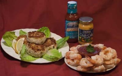 photo of Jumbo P&D Shrimp / Crab Cakes