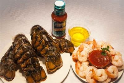 Lobster Tails & P & D Shrimp