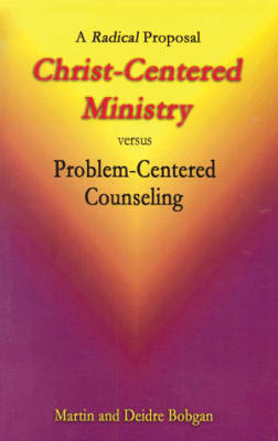 Christ Centered Ministry
By M. & D. Bobgan
The purpose of this book is to reveal the origins and faults of problem-centered counseling, to describe Christ-centered ministry and how it differs from problem-centered counseling, and to encourage local