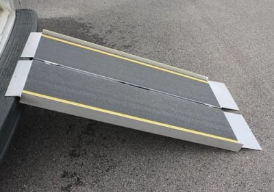 Heavy Duty Folding Van Ramp, 800lbs Capacity