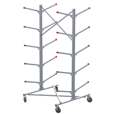 Mobile Bumper Rack - Caddy - 18" Arms