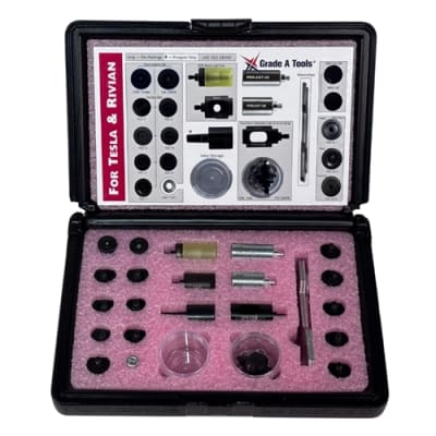 SPR Rivet Die Kit - For Tesla & Rivian SPR Repairs - 24 Piece Kit