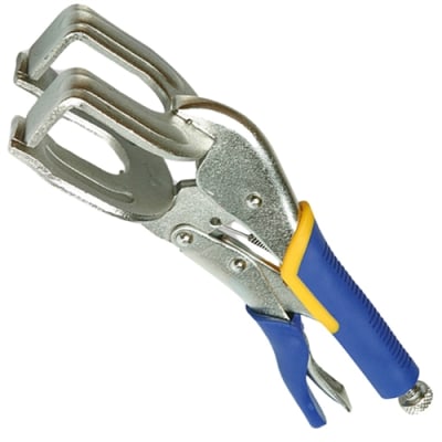 GYS - 12" U-Clamp Locking Pliers, Aluminum Jaws- 4" Capacity