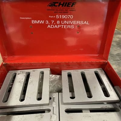 BMW Clamping Adapters (3,7,8)  Chief #519070 - NOS + X3 Kit Add On Pkg #519639