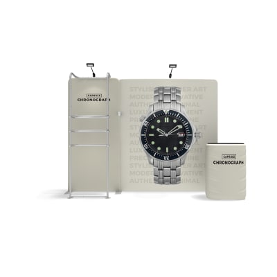 WaveLine_Media_Display_Kit_WLMDN_with_waterfall_shelf