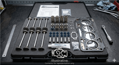 Valve set for Model 200 & 1AVC LeRoi Dresser Wayne