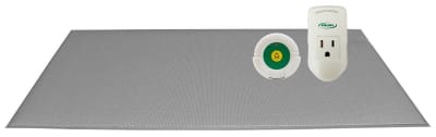 photo of Smart Outlet With A Cordless Weight Sensing Floor Mat (24"x48", Gray) System