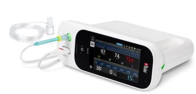 photo of Rad-97 Pulse CO-Oximeter with NomoLine Capnography