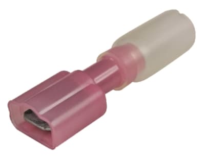 Male Red Heat Shrink Quick Disconnects