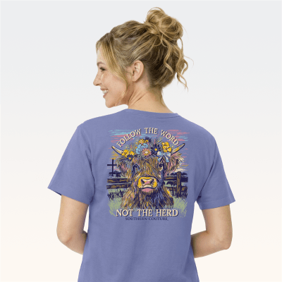 SC Classic Follow The Word Cow - Violet