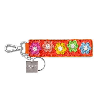 SC Beaded Keychain - Flowers