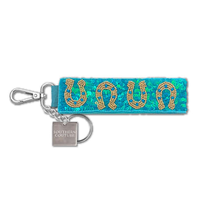 SC Beaded Keychain - Horseshoes