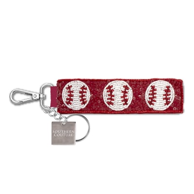 SC Beaded Keychain - Baseballs