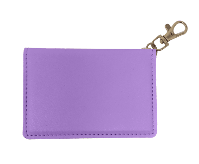 SC Faux Leather ID Wallet-Purple